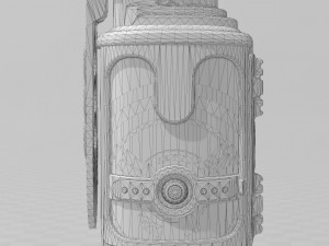 scifi grenade 3D 模型