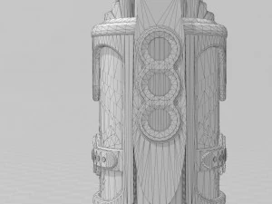 scifi grenade 3D Model