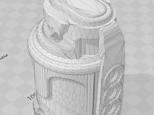 scifi grenade 3D Model