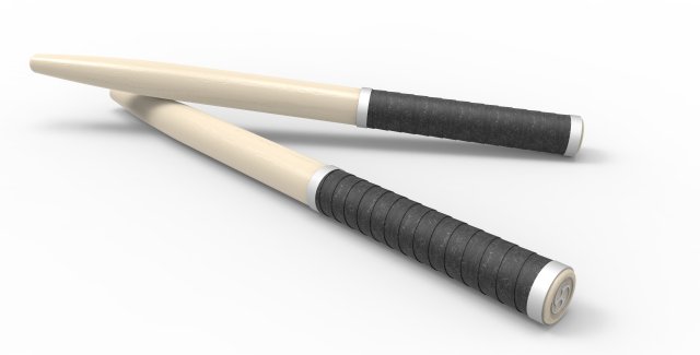 taiko drum stick 3D Model in Di er 3DExport