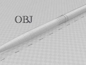 太鼓鼓棒 3D 模型