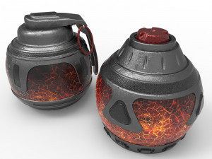 Grenade mixing kit - 1321 Modelo 3D