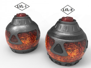Grenade mixing kit - 1321 3D Model