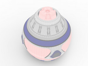 Grenade mixing kit - 1321 3D Model