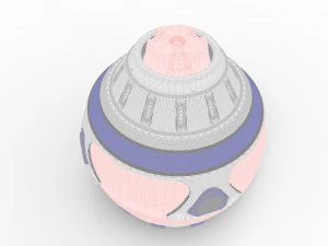 手榴弾混合キット - 1321 3Dモデル