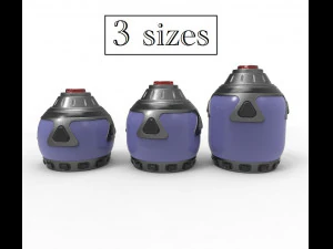 手榴弾混合キット - 1321 3Dモデル