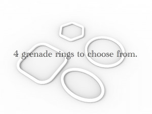 Grenade mixing kit - 1321 3D Model