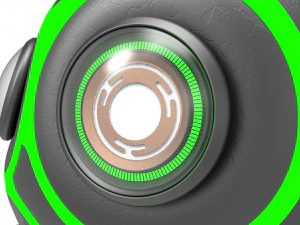 接触手榴弹 - 2906 3D 模型