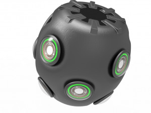 Contact grenade - 2906 3D Model