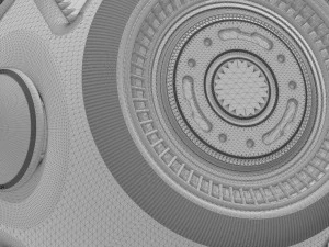 接触手榴弹 - 2906 3D 模型