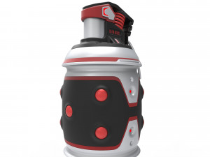 Sci-fi grenade - hornet 023 Modelo 3D