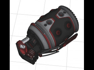 Sci-fi grenade - hornet 023 Modelo 3D