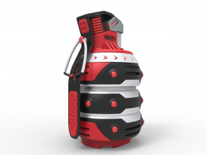 Sci-fi grenade - hornet 017 3D Model