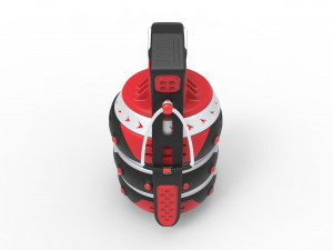Sci-fi grenade - hornet 017 3D Model