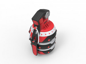 Sci-fi grenade - hornet 017 3D Model