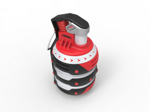 Sci-fi grenade - hornet 017 3D Model