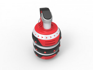 Sci-fi grenade - hornet 017 3D Model