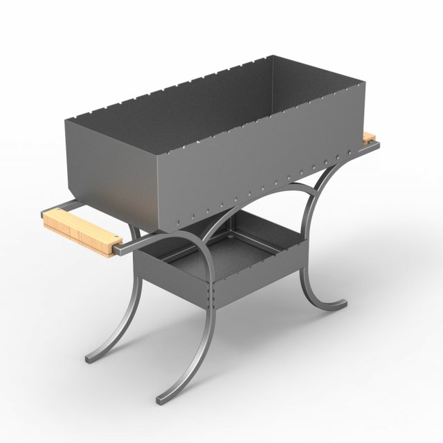 Brazier 1105 3D Модель .c4d .max .obj .3ds .fbx .stl .blend 
