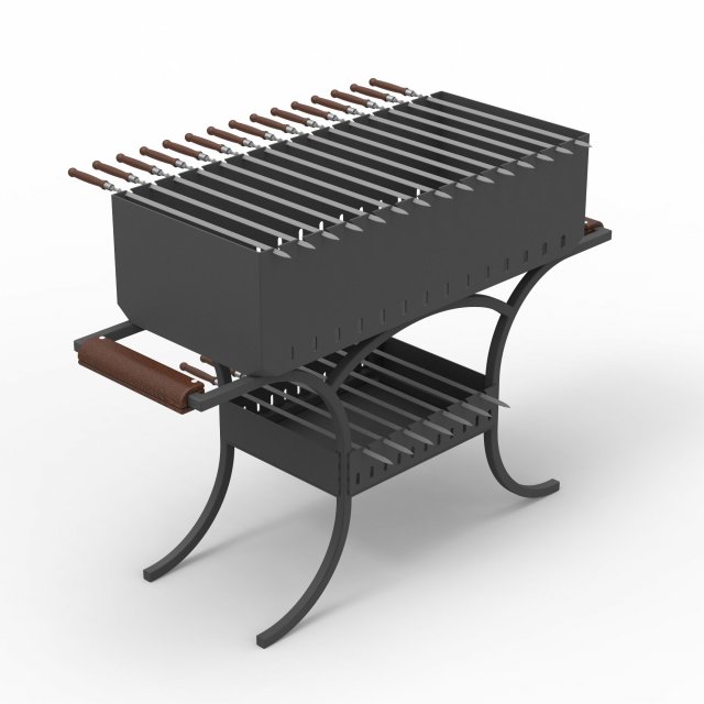 Brazier 1105 - v2 3D 模型 .c4d .max .obj .3ds .fbx .stl .blend 