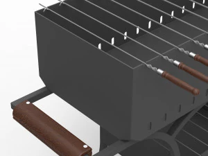 Brazier 1105 - v2 3D Model