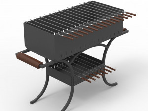 Brazier 1105 - v2 3D 模型