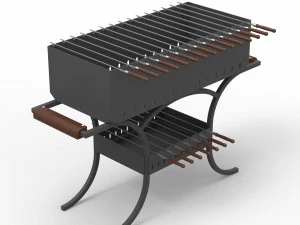 Brazier 1105 - v2 3D Model