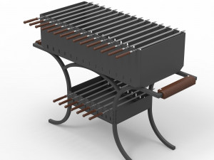 Brazier 1105 - v2 3D 模型