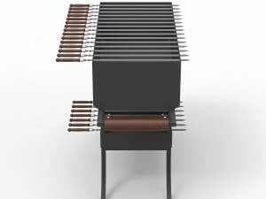 Brazier 1105 - v2 3D 模型