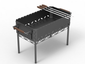 Brazier 1705 3D Model