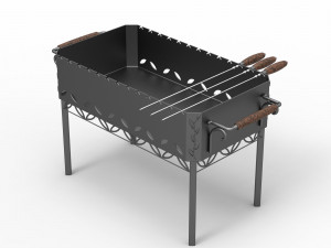 Brazier 1705 3D 模型