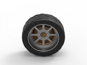 Wheel toy - 2005 Model 3D