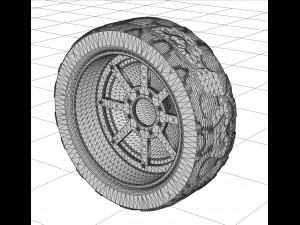Wheel toy - 2005 Model 3D