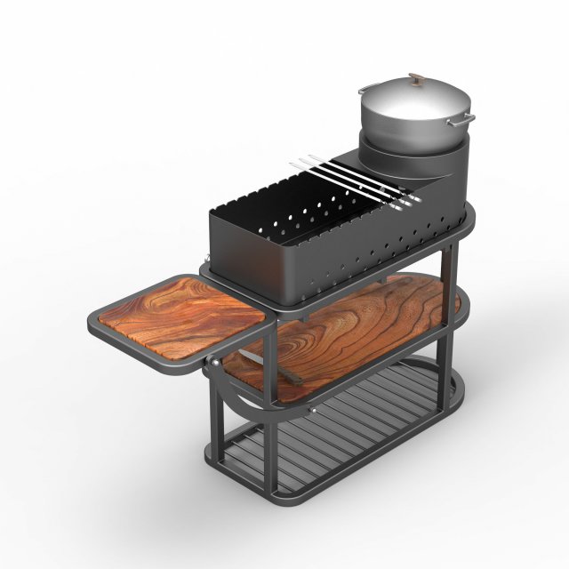 Brazier - 2305 3D 模型 .c4d .max .obj .3ds .fbx .stl .blend 