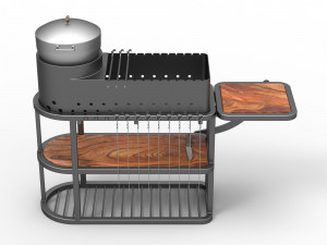 Brazier - 2305 3D 模型