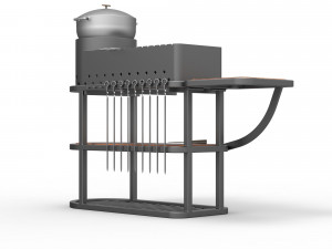 Brazier - 2305 3D 模型