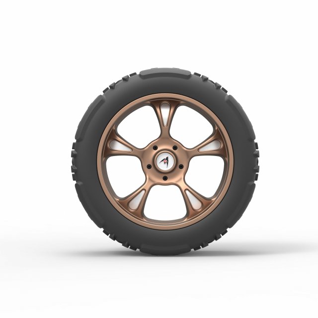Wheel toy - D1W2 3D Modell .c4d .max .obj .3ds .fbx .stl .blend