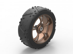 Wheel toy - D1W2 3D Modell