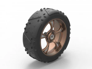Wheel toy - D1W2 3D Model