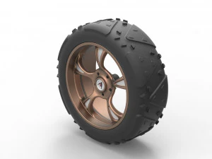 Wheel toy - D1W2 3D Model