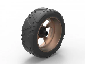 Wheel toy - D1W2 3D Model