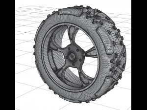 Wheel toy - D1W2 3D Model