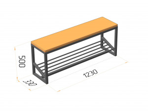 LOFT - For shoes M1x10 Modèle 3D