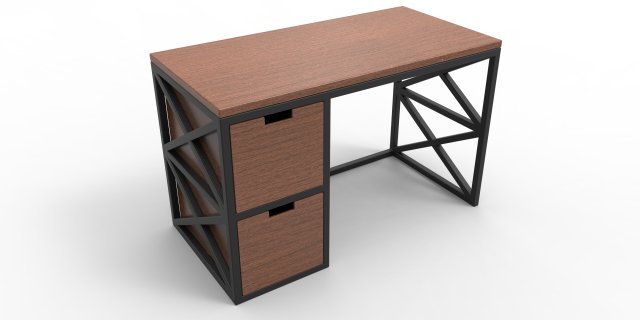 LOFT - Desk Marshal M1x10 Model 3D .c4d .max .obj .3ds .fbx .stl .blend 