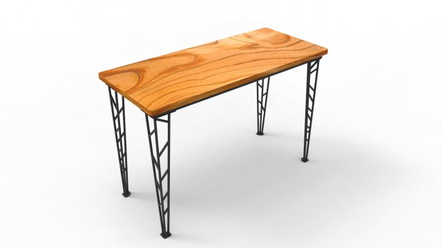 INDUSTRIAL - The table M1x10 3D 模型 .c4d .max .obj .3ds .fbx .stl .blend 