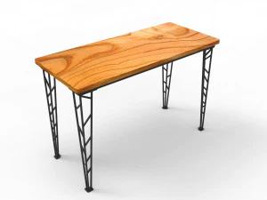 END&Uuml;STRİYEL - Masa M1x10 3D Model