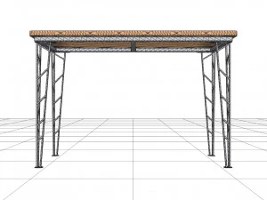 INDUSTRIAL - The table M1x10 3D Model
