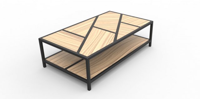 LOFT - The table M1x10 3Dモデル .c4d .max .obj .3ds .fbx .stl .blend