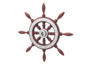 Yacht steering wheel 3D Model
