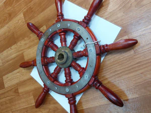Yacht steering wheel 3D Model