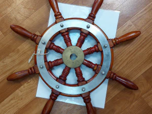 Yacht steering wheel 3D Model